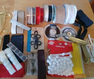 Nastro per fare ghirlande colori misti forniture artigianali lotto scrapbooking - Foto 1 di 5