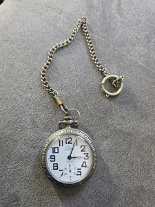 Selva mechanische Taschenuhr Veritable Montre Chemin De Fer - Bild 1 von 3