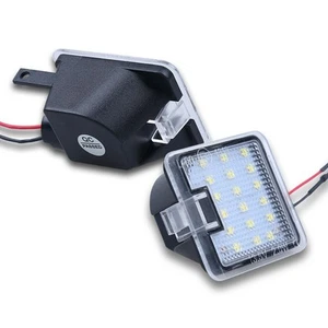 1Pair Side Mirror Puddle Lights LED For Ford C-Max Mondeo Kuga Escape Focus J - Picture 1 of 7