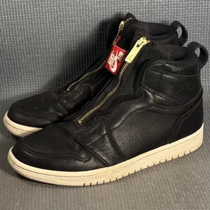 Nike Air Jordan 1 Retro High Zip "Black Sail" Schuhe AQ3742-016 Damengröße 9 - Bild 1 von 9