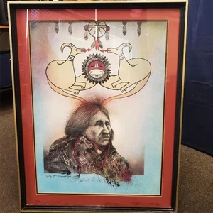 Frank Howell "IMAGE FROM ENCARNACION PENA" H.Signed has dedication name - Picture 1 of 13