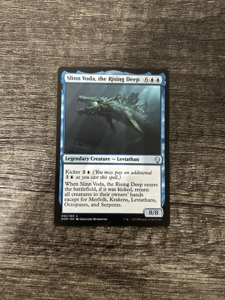 MTG 1x Slinn Voda, the Rising Deep x1 LP Dominaria - Image 1 of 1