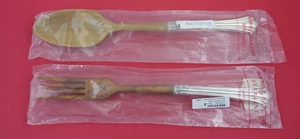 Eighteenth Century by Reed and Barton Sterling Salad Serving Set new 11 1/4 - Picture 1 of 2