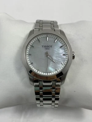 Tissot Couturier Quartz MOP Dial Stainless Steel Ladies Watch T0352461111100 - Image 1 of 4