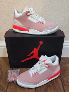 Air Jordan 3 Retro Rust Pink Damen 8,5 mit Karton * gebraucht - Bild 1 von 15