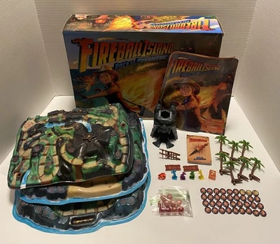Fireball Island Race to Adventure Board Game 2021 100% Complete  - Image 1 of 4