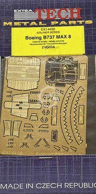 Boeing 737 MAX 8 skala 1/144- zestaw detali EX14438 - Immagine 1 di 2