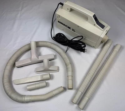 Oreck XL BB870-AW Compact Handheld Canister Vacuum Cleaner w/ Accessories - Image 1 of 4