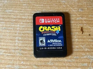Crash Bandicoot 4 It's About Time Nintendo Switch Nur Spiel Getestet Kostenloser Versand - Bild 1 von 3
