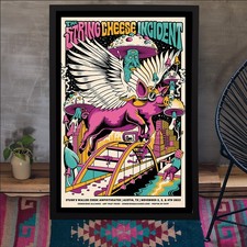The String Cheese Incident November 2, 3 & 4 2023 at Stubb's Poster Unframed