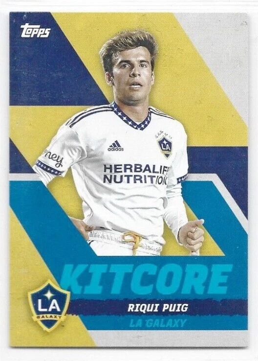 Riqui Puig LA Galaxy 2023 Topps MLS Kitcore #KC-1 - Image 1 of 1