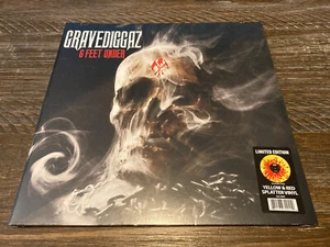 Gravediggaz "6 Feet Under" LP (Vinyl, Cleopatra, 2023) Yellow/Red Splatter Vinyl - Imagen 1 de 2