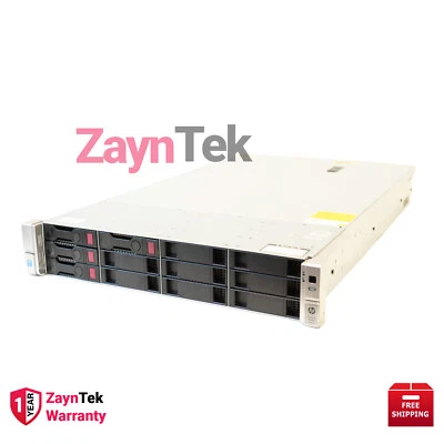 HPE PROLIANT DL380 G9 12LFF RACKSERVER 32GBDDR4 1xE52620v3 NEW HPE 12TB HDD 0 HR - Image 1 of 4