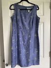 Vintage Pure and Simple Silk Lavender Dress Size 8
