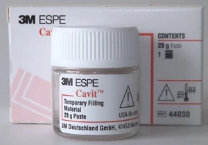 Cavit™ provisorische Zahnfüllung Notfall Zahnschmerzen Reiseapotheke 28g Tiegel - Bild 1 von 1