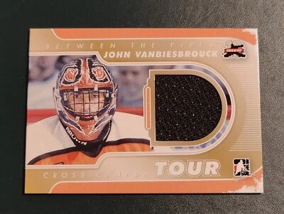 2011-12 ITG Between The Pipes Jersey Gold Tour 1/1 Saskatoon John Vanbiesbrouck  - Image 1 of 2