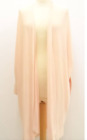 Ted Baker wool mix long jacket cardigan New with tags peach pink sized 2 or 10UK