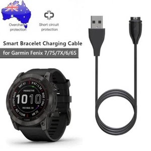 Micro USB Type-C Smart Watch Charger Cord Portable for Garmin Fenix 7/7S/7X/6/6S - Photo 1/30