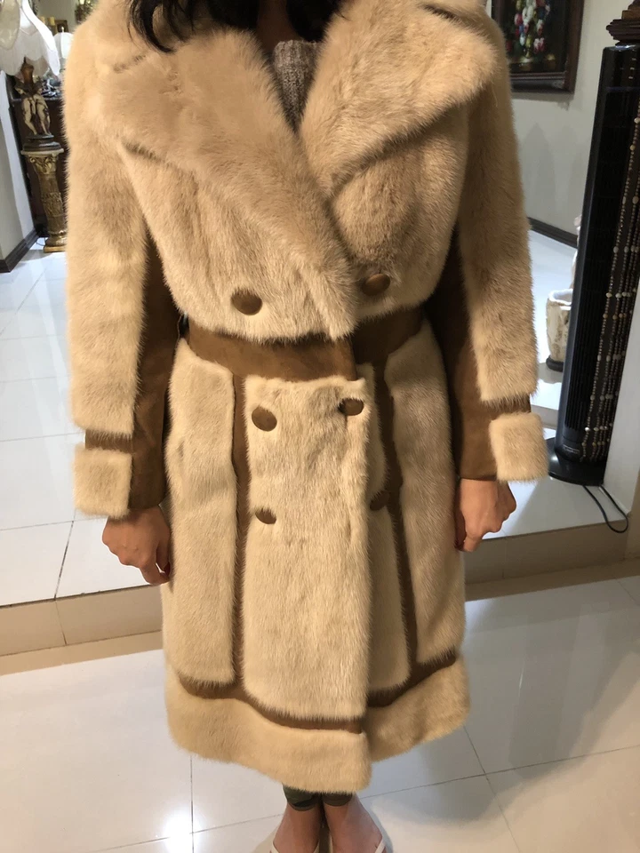 Vintage Ben Ric Shirley  Mink Fur Coat  S/M Size - Image 1 of 4