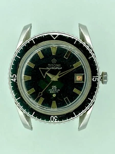 Titoni Seascopper SCP 660 Feet Waterproof Automatic Vintage Diver Watch  - Picture 1 of 8