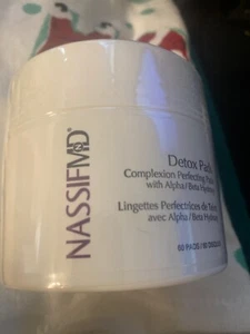 Nassif MD Detox Pads 60 Stück brandneu versiegelt Beta/Alpha Hydroxy - Bild 1 von 2