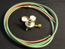 HARRIS Gas Regulator Acetylene Model No 25-15C Welding Torch Part With 15' Hose