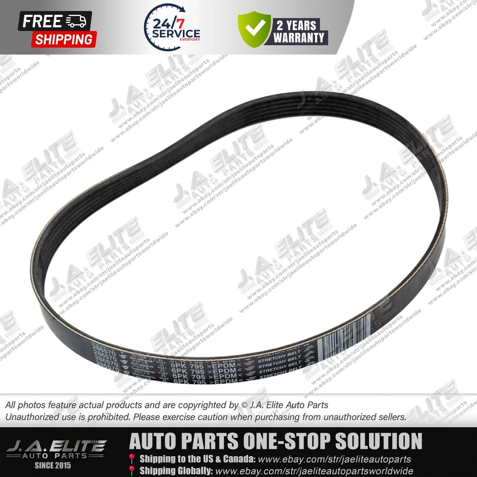 Maserati Ghibli Levante Quattroporte Alternator Driving Belt 286570