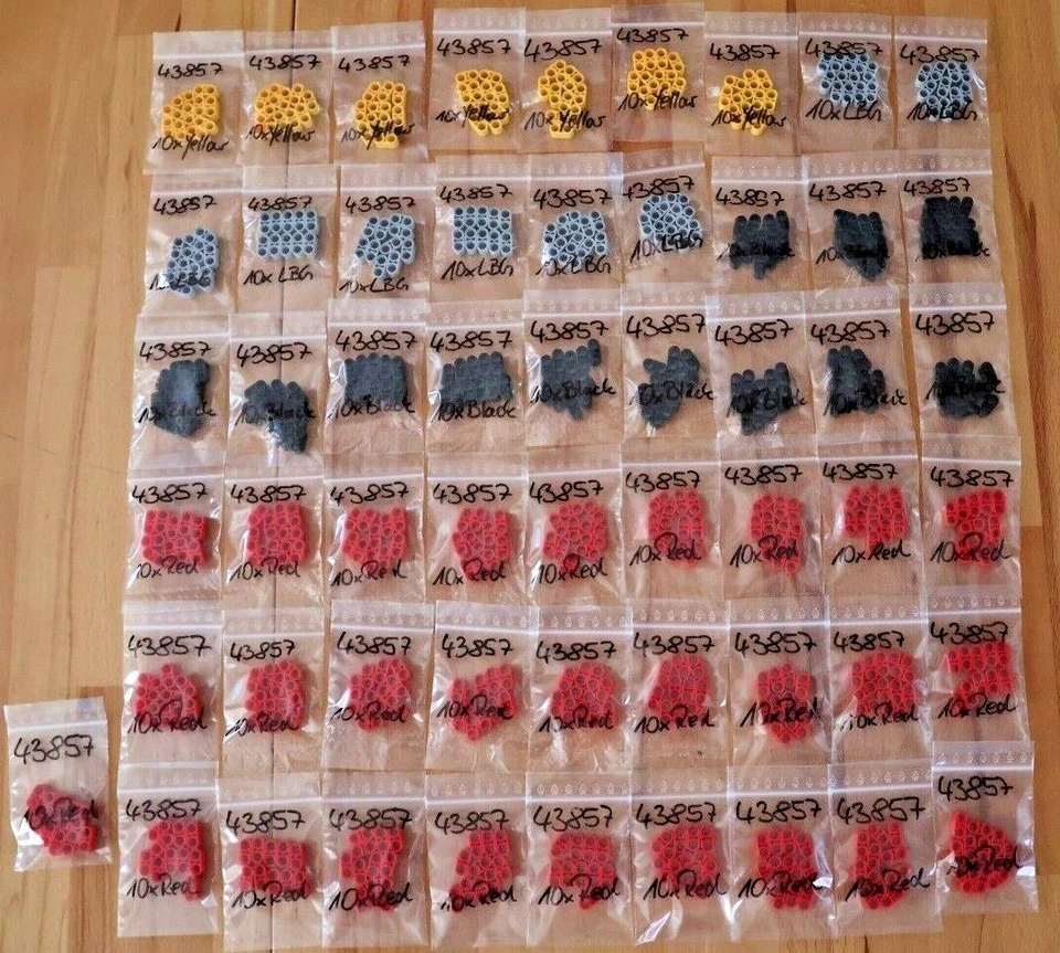 LEGO TECHNIC LIFTARM THICK 1 x 2 - 43857 - SAMMLUNGSAUFLÖSUNG - Bild 1 von 1