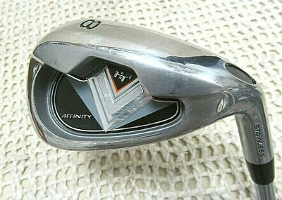 AFFINITY HT2 Stainless 8 Iron 36.75" RIGHT HANDED ~ Regular Flex Steel Shaft - Image 1 of 4