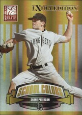 2008 Donruss Elite Extra Edition School Colors #29 Shane Peterson/1500