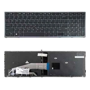 Teclado retroiluminado de EE. UU. para portátil HP ZBook 15 G3 15 G4 17 G3 17 G4 848311-001 - Imagen 1 de 4