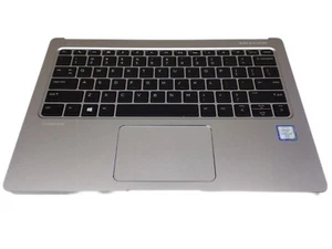 HP EliteBook Folio G1 US Backlit Keyboard Trackpad PalmRest Back Cover - Bild 1 von 19