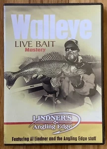 Lindner Walleye Fishing Live Bait Mastery Explore the Fine Points DVD NEW - Imagen 1 de 2
