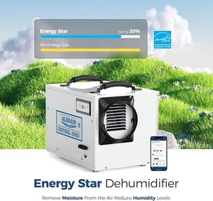 ALORAIR Crawl Space Dehumidifiers Energy Star Sentinel HD55S-White-WIFI APP Auto - Picture 1 of 6