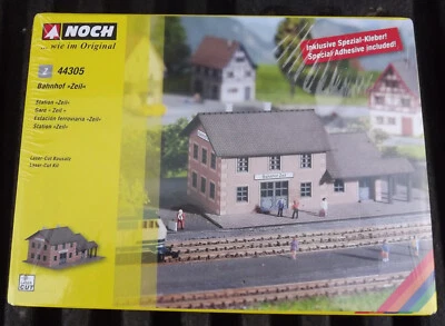Noch Z 44305 Bahnhof Zeil Train Station Kit sealed MIB Laser Cut - Image 1 of 2