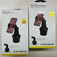 Scosche QuickGrip Cup Universal Cell Phone Cup Holder Mount UHCUPM-SP1