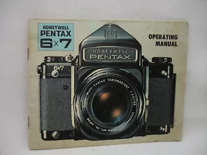 Honeywell PENTAX 6x7 camera Instruction Manual. English Edition - Picture 1 of 5