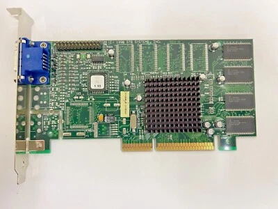 VINTAGE STB SYSTEMS RIVA TNT 8 MB AGP VIDEO CARD 210-0348-00X 387577-001 MXB68 - Image 1 of 4