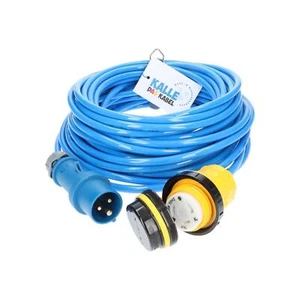 Cavo di collegamento terrestre in poliuretano con spina CEE/frizione Marinco 2,5 mm² 25 m - Foto 1 di 5