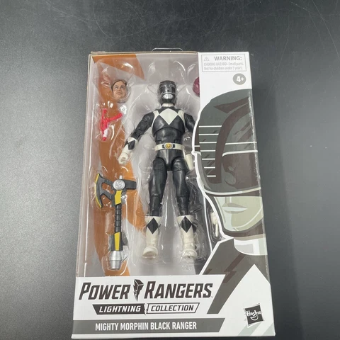Power Rangers Lightning Collection 6” Mighty Morphin’ Black Ranger Cover