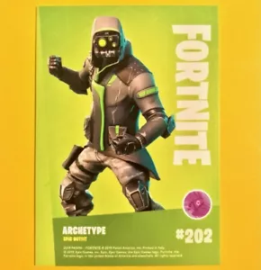 Fortnite Series 1 #202 Archetype Epic trading card 202 Panini 2019 MINT - Picture 1 of 2