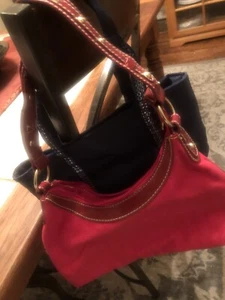 Purse Pocketbook (2) One Navy Blue. And One Red. - Picture 1 of 4
