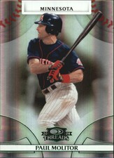 2008 (TWINS) Donruss Threads Century Proof Green #31 Paul Molitor /250