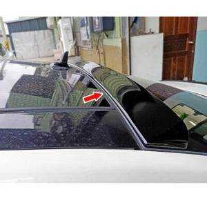 Unpainted ABS For Mercedes Benz C207 Coupe D Look Rear Roof Spoiler Wing 09-16 - Picture 1 of 6