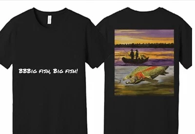 Camiseta de Pesca Salmón Steelhead, Unisex Tallas Adulto, Muchos Colores Foto 1 de 4