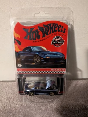 Hot Wheels Collectors RLC Exclusive Blue 1993 Mazda RX-7 R1 - * IN HAND * - image 1 of 4