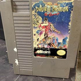 Double Dragon II The Revenge NES Nintendo Game tested