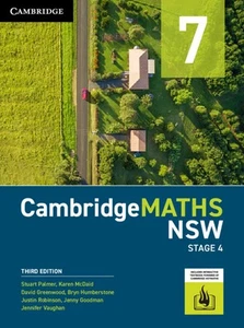 CambridgeMATHS NSW Stage 4 Year 7 by Stuart Palmer - Picture 1 of 1