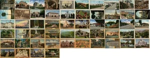 Postcard Lot of 50 Plus - California Linen and Earlier CA Vintage Postcards - Picture 1 of 19
