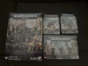 Warhammer 40K Dark Angels Army Lot Great Startup Read Description - Picture 1 of 6
